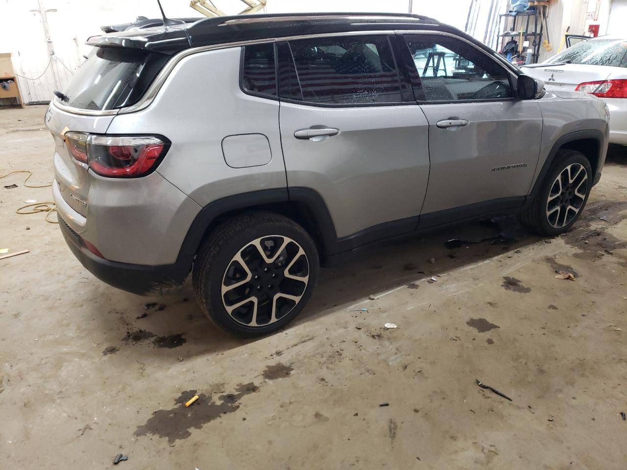 2021 Jeep Compass VIN 3C4NJDCBXMT583581 Copart auction photo, damage history damage thumbnail 3