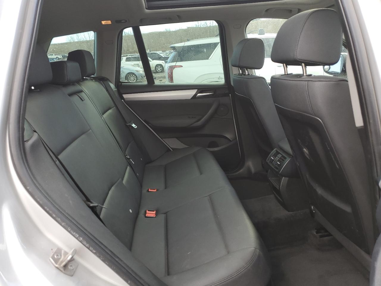 2013 BMW X3 VIN 5UXWX9C52D0A21487 Copart auction photo, side damage thumbnail 11