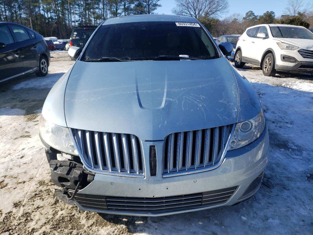 2009 Lincoln MKS VIN 1LNHM93R69G623418 Copart auction photo, all over damage thumbnail 5