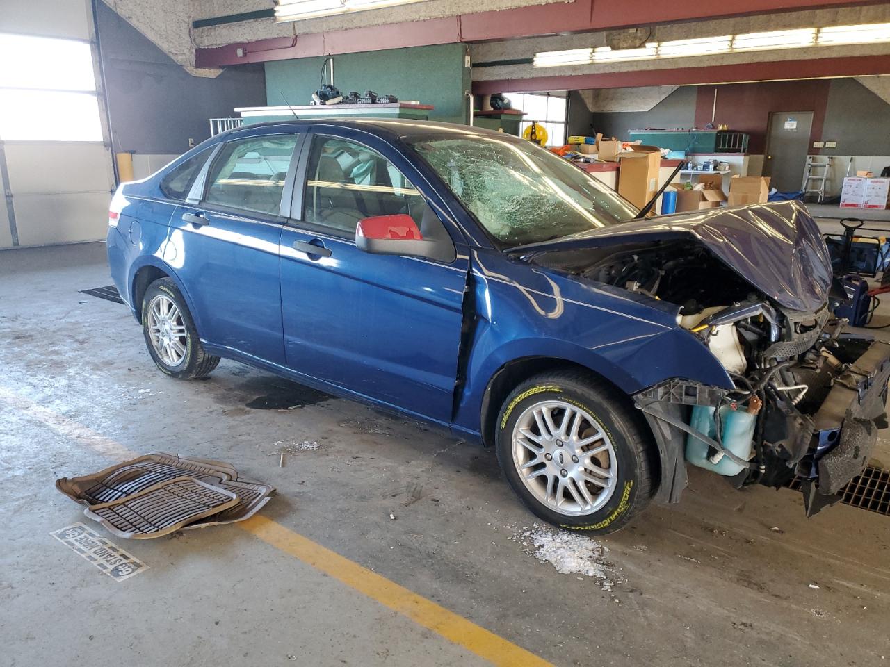 2009 Ford Focus VIN 1FAHP35N79W240473 Copart auction photo, front end damage thumbnail 4