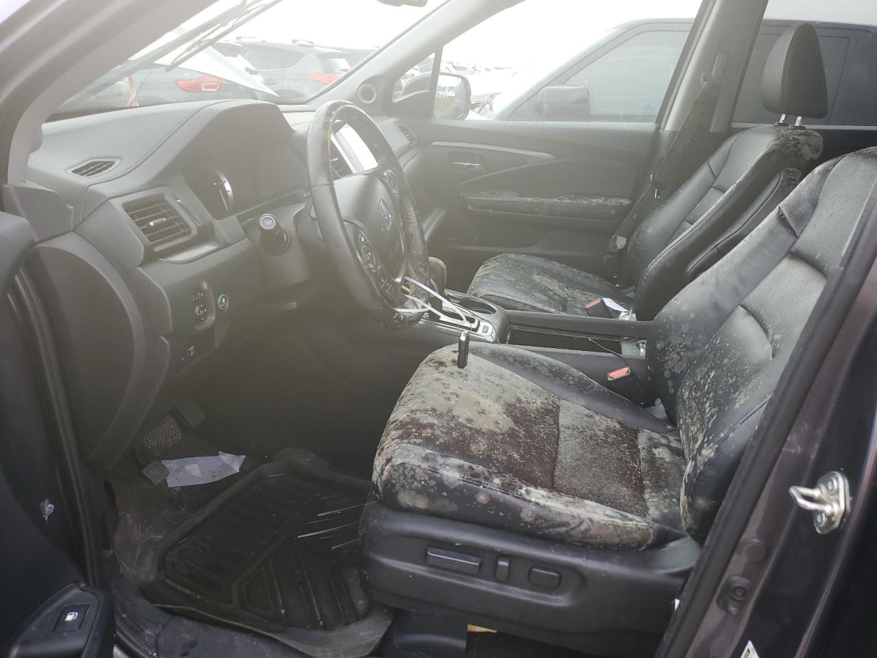 2017 Honda Ridgeline VIN 5FPYK3F62HB003965 Copart auction photo, water/flood damage thumbnail 7
