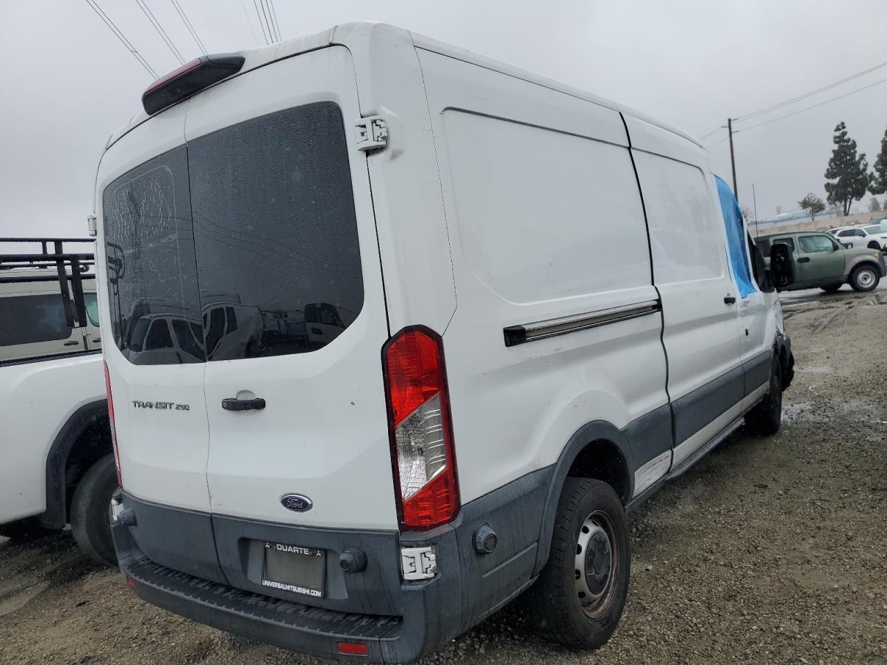 2018 Ford Transit VIN 1FTYR2CM9JKA84456 Copart auction photo, mechanical / all over damage thumbnail 3