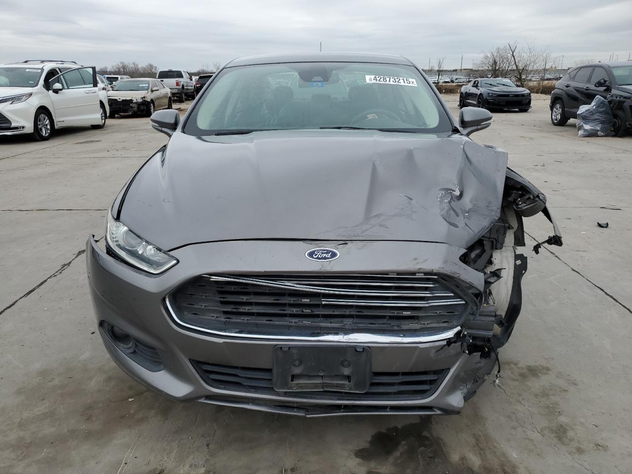 2014 Ford Fusion VIN 3FA6P0HD9ER336367 Copart auction photo, front end damage thumbnail 5