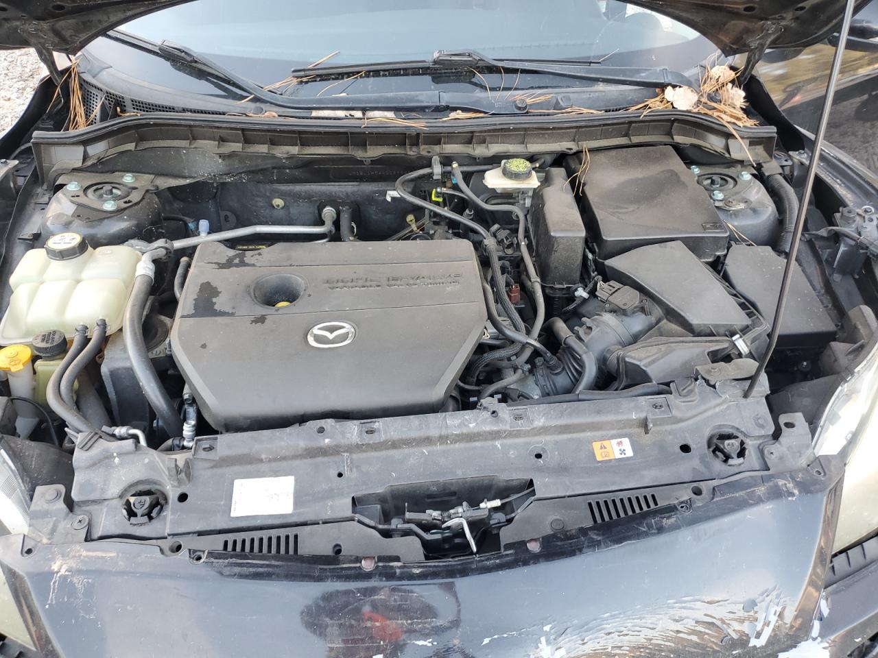 2010 Mazda 3 VIN JM1BL1H54A1128646 Copart auction photo, rear end / front end damage thumbnail 12