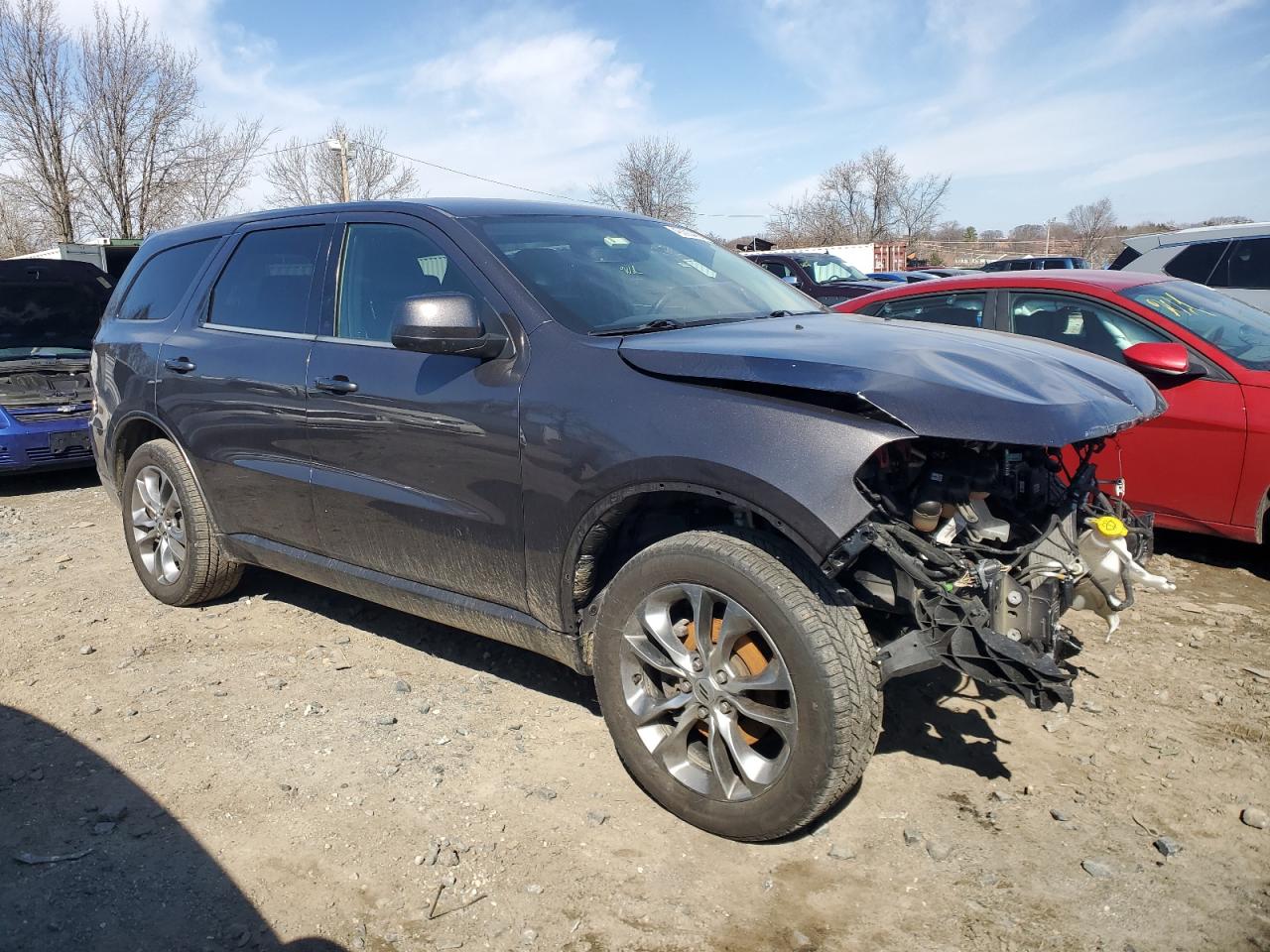 2020 Dodge Durango VIN 1C4RDJDG3LC330632 Copart auction photo, front end / minor dent/scratches damage thumbnail 4