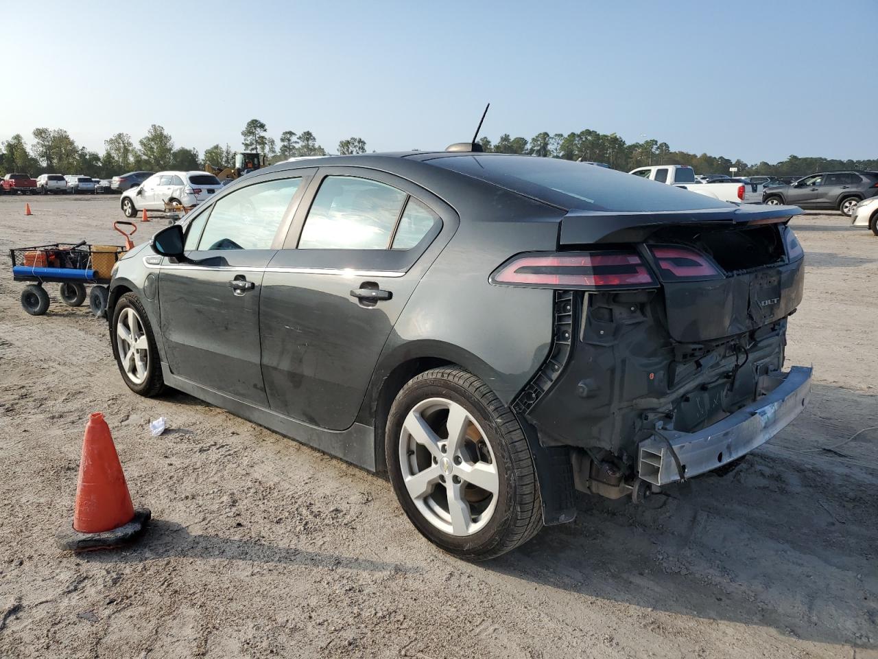 2015 Chevrolet Volt VIN 1G1RD6E46FU132152 Copart auction photo, rear end damage thumbnail 2