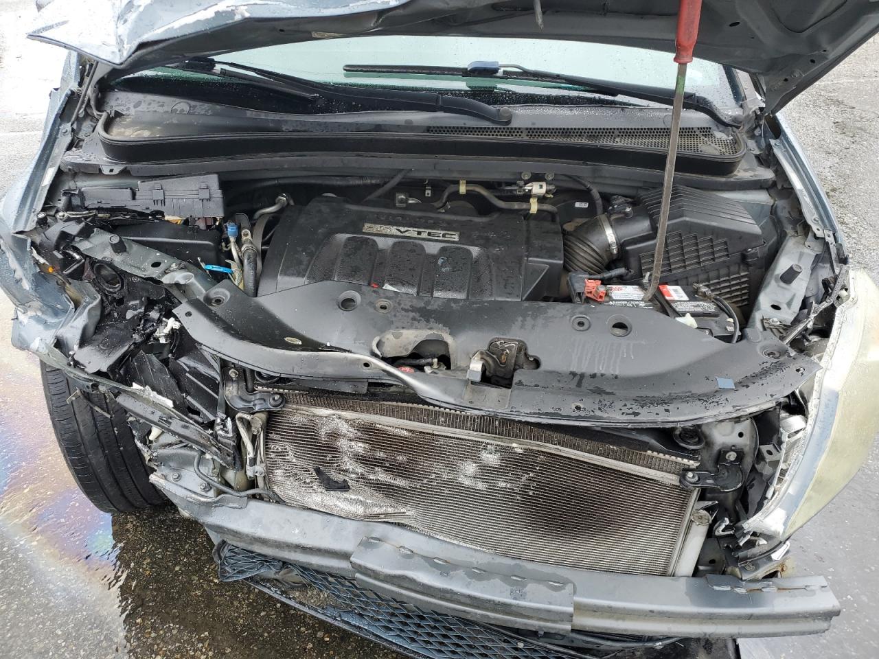 2010 Honda Odyssey VIN 5FNRL3H28AB035281 Copart auction photo, front end damage thumbnail 14