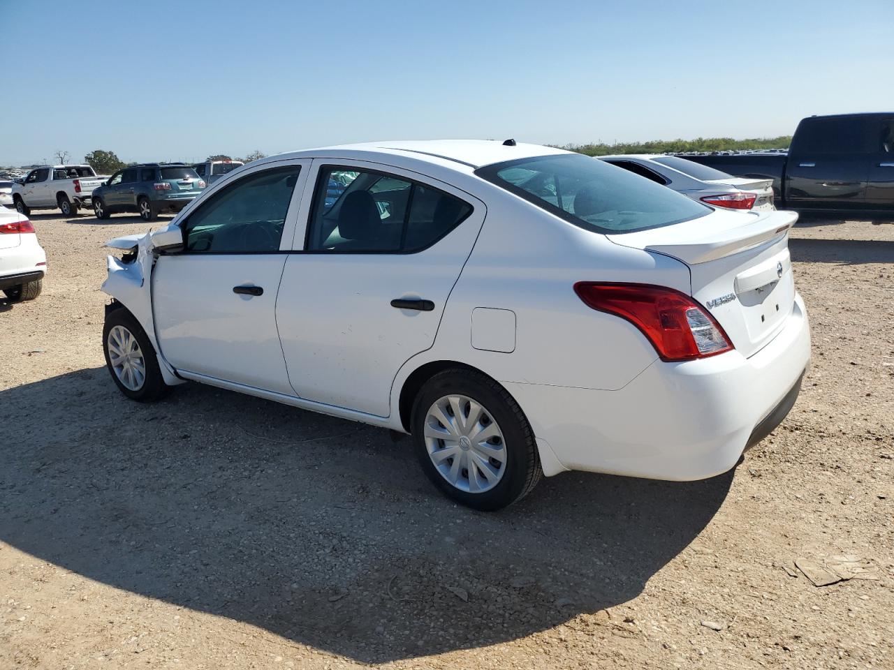 2019 Nissan Versa VIN 3N1CN7AP2KL807244 Copart auction photo, all over damage thumbnail 2