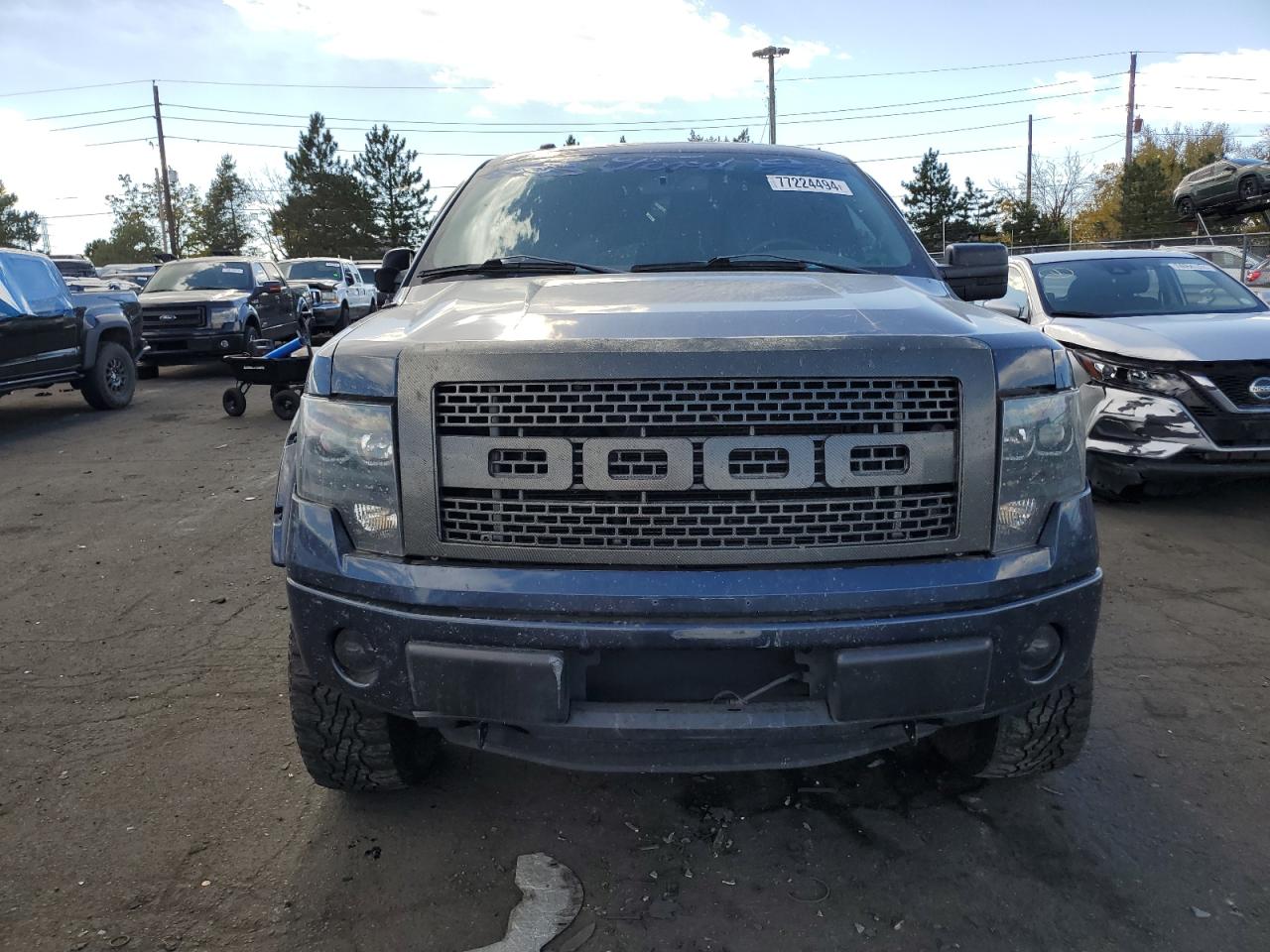 2013 Ford F-150 VIN 1FTFW1EF0DKD73206 Copart auction photo, front end / side damage thumbnail 5