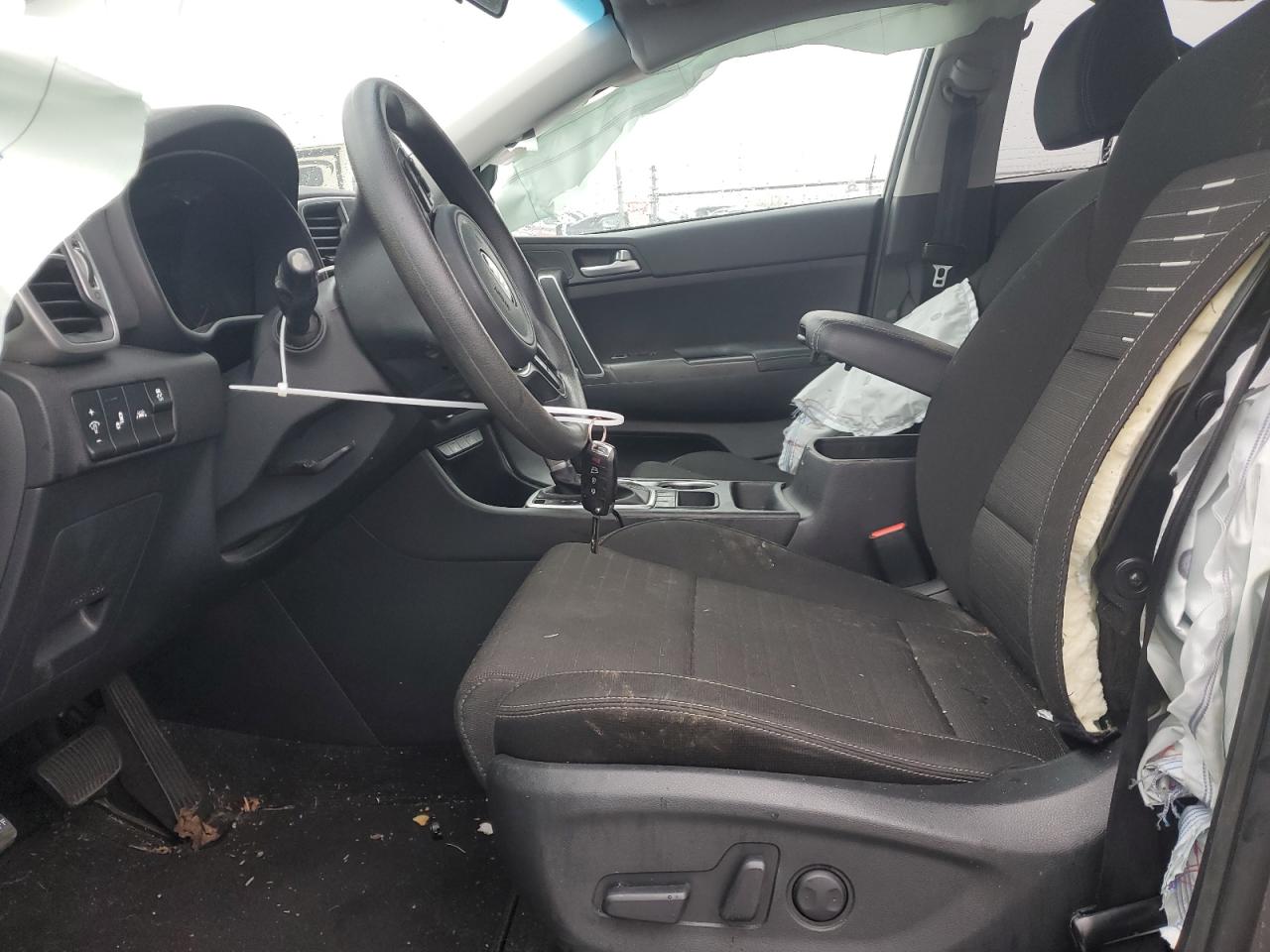 2018 KIA Sportage VIN KNDPMCACXJ7422105 Copart auction photo, all over damage thumbnail 7