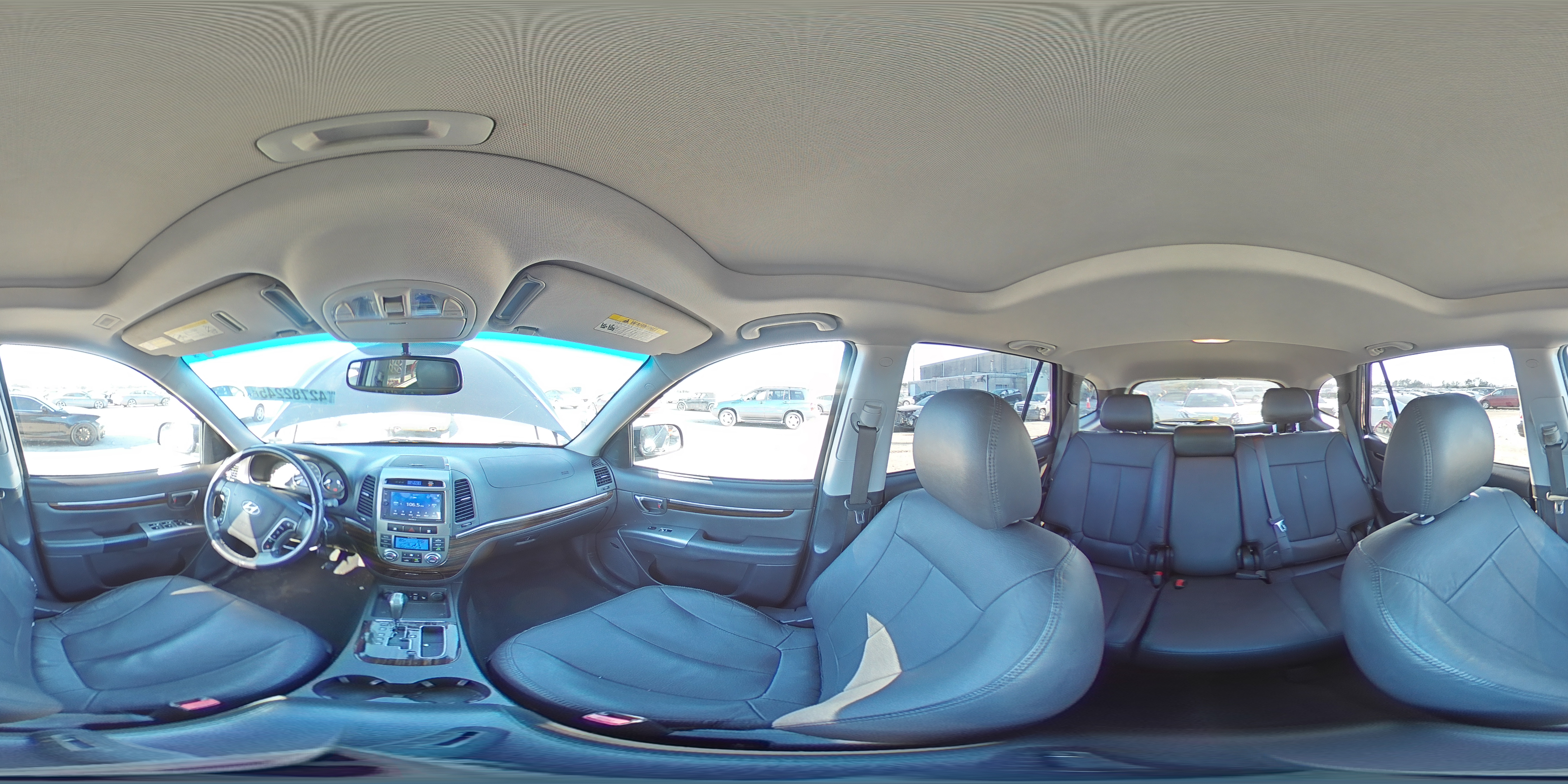 2011 Hyundai Santa Fe VIN 5XYZK4AG8BG049268 Copart auction photo, side damage thumbnail 14