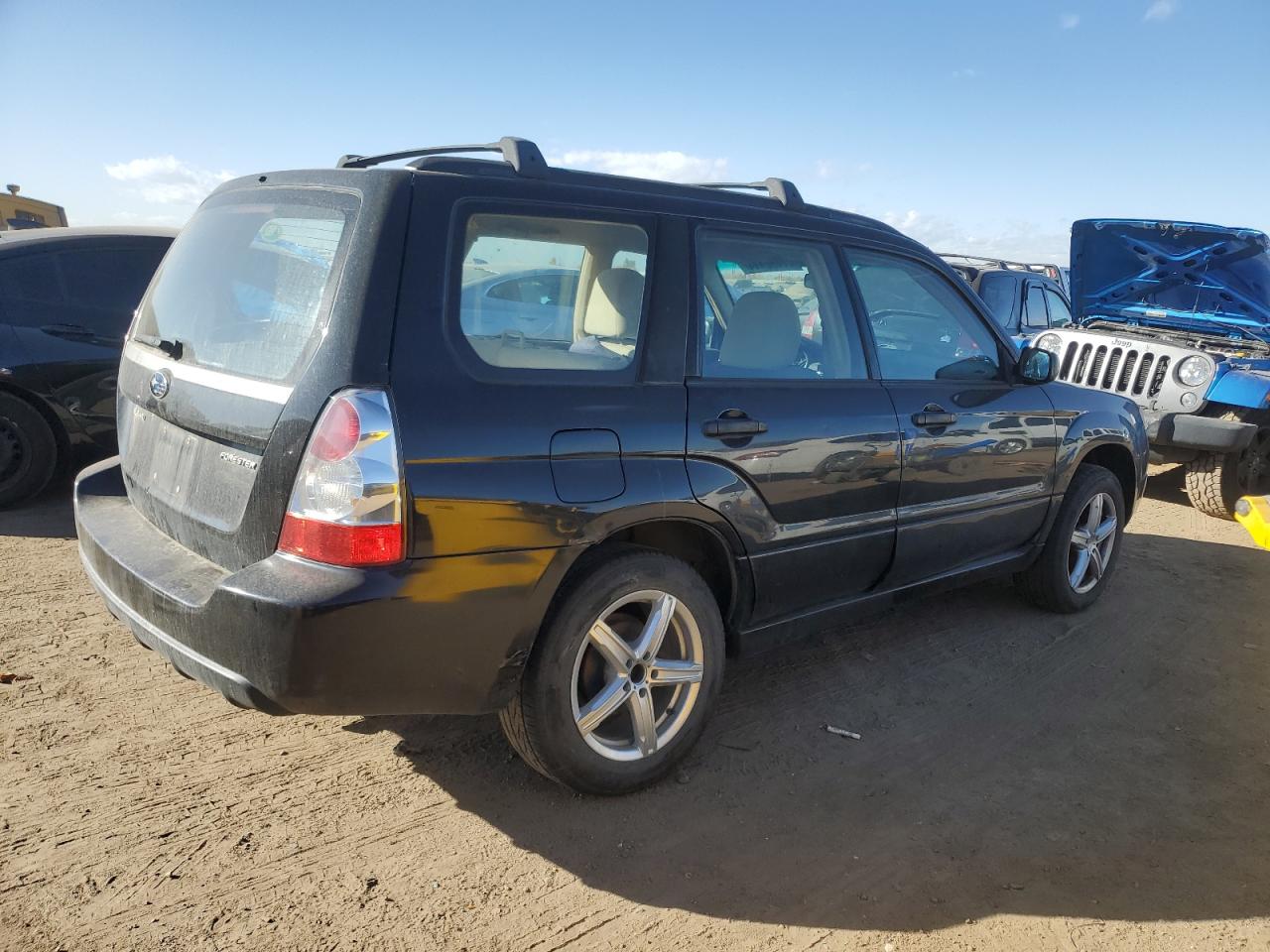 2006 Subaru Forester VIN JF1SG63666H712505 Copart auction photo, minor dent/scratches damage thumbnail 3