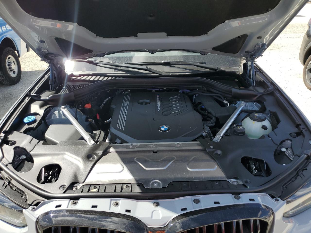 2024 BMW X3 M VIN 5UX83DP09R9W77482 Copart auction photo, water/flood damage thumbnail 12