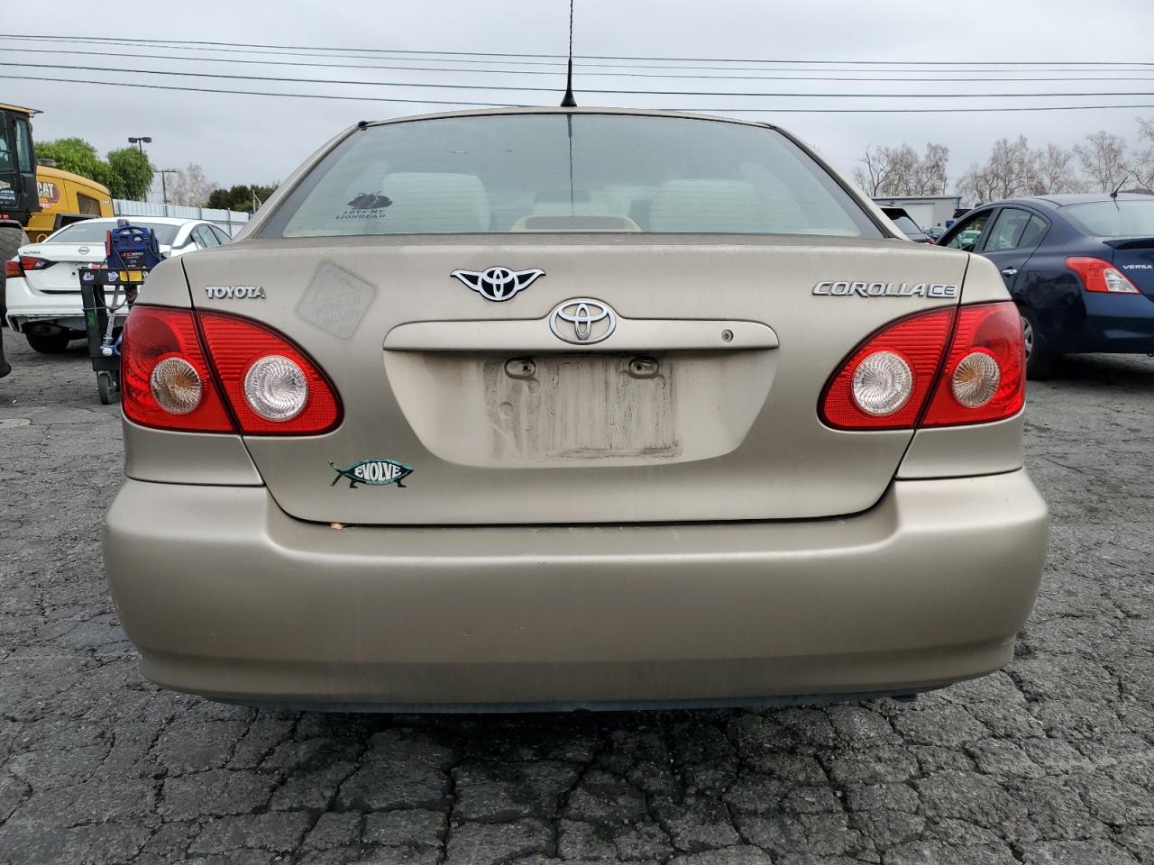 2007 Toyota Corolla VIN 1NXBR32E17Z855457 Copart auction photo, side damage thumbnail 6