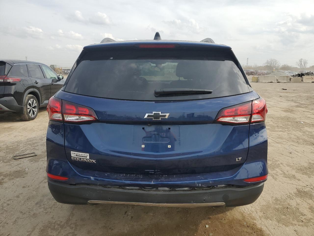2022 Chevrolet Equinox VIN 3GNAXKEV7NL274393 Copart auction photo, front end / rear end damage thumbnail 6