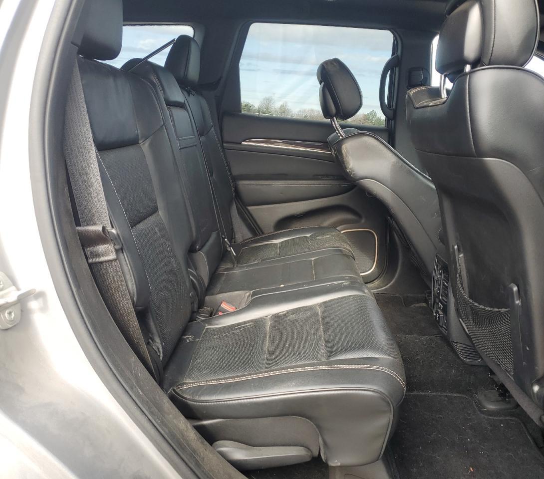 2016 Jeep Grand Cherokee VIN 1C4RJFCT6GC300552 Copart auction photo, front end / side damage thumbnail 11