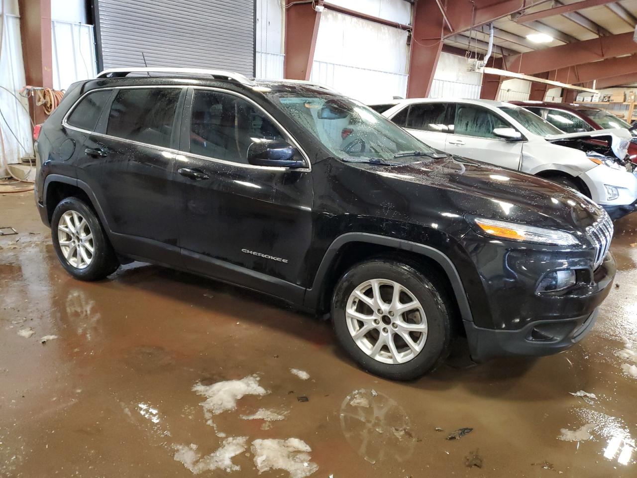 2017 Jeep Grand Cherokee VIN 1C4PJLCB7HW660751 Copart auction photo, side damage thumbnail 4