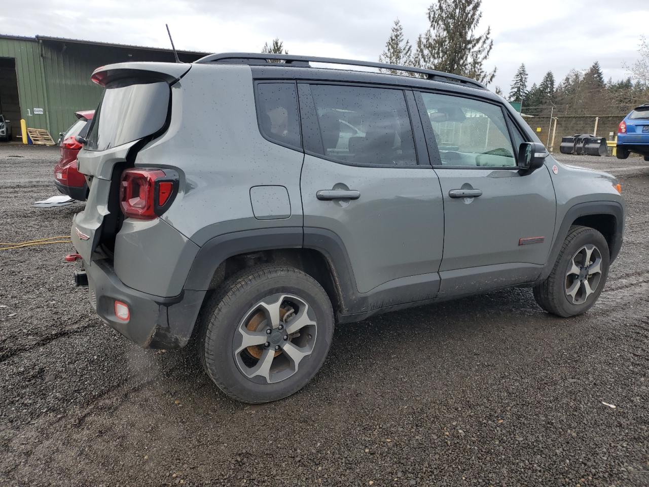 2021 Jeep Renegade VIN ZACNJDC1XMPN36725 Copart auction photo, rear end damage thumbnail 3