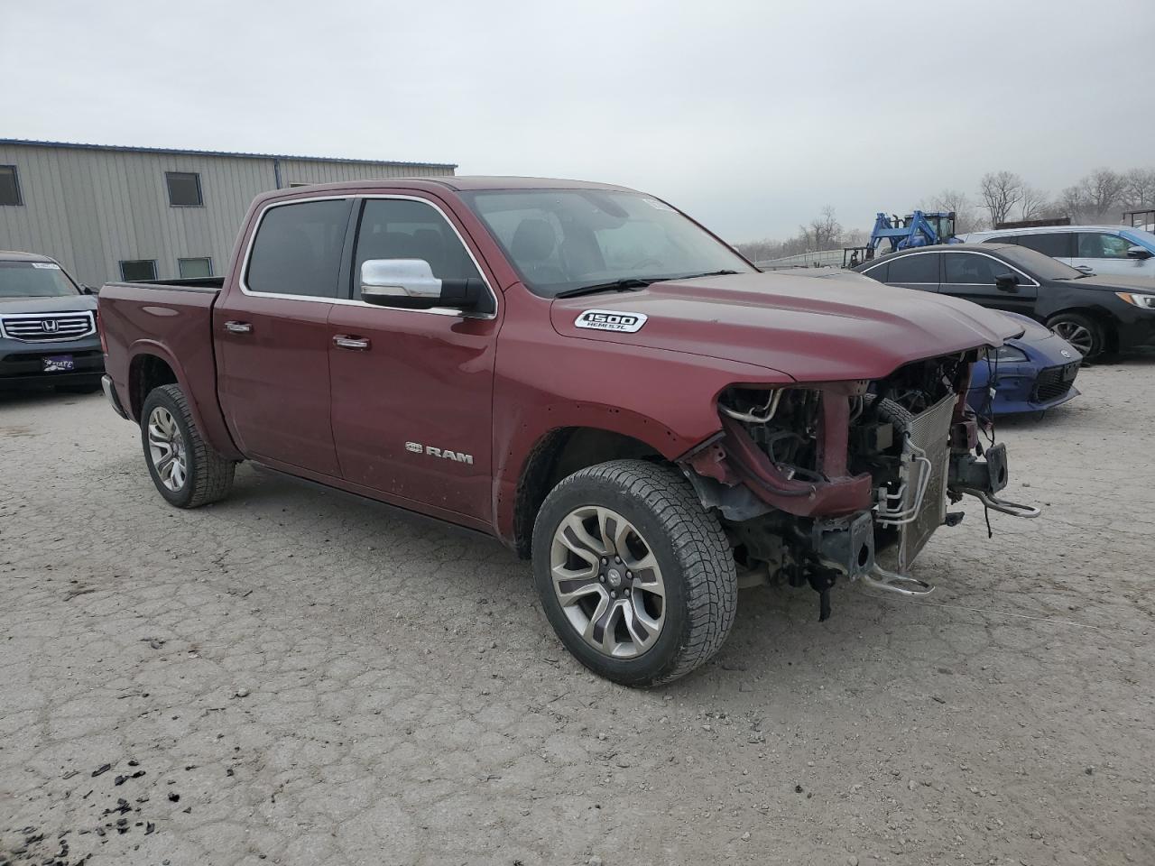 2020 RAM 1500 VIN 1C6SRFKT8LN382656 Copart auction photo, front end / minor dent/scratches damage thumbnail 4