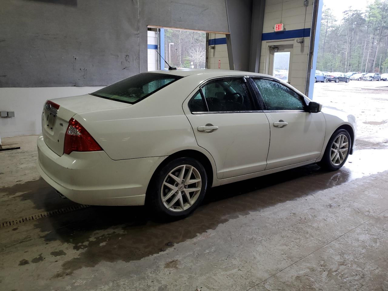 2010 Ford Fusion VIN 3FAHP0JA3AR424365 Copart auction photo, undercarriage damage thumbnail 3