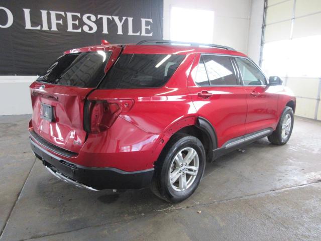 2020 Ford Explorer VIN 1FMSK8DH3LGC90825 Copart auction photo, all over damage thumbnail 3