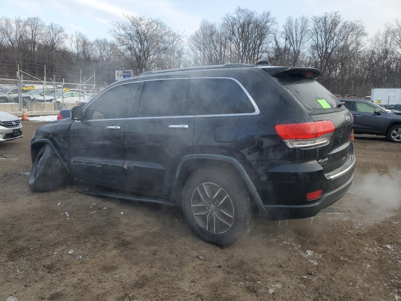 2017 Jeep Grand Cherokee VIN 1C4RJFBG9HC670836 Copart auction photo, front end / undercarriage damage thumbnail 2