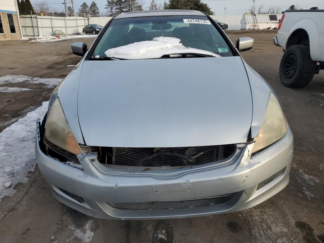 2007 Honda Accord VIN 1HGCM72677A009747 Copart auction photo, vandalism / side damage thumbnail 5