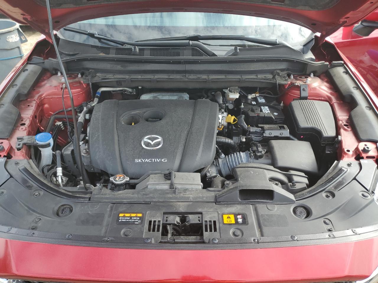 2022 Mazda CX-5 VIN JM3KFBEM0N1598419 Copart auction photo, rear end damage thumbnail 14