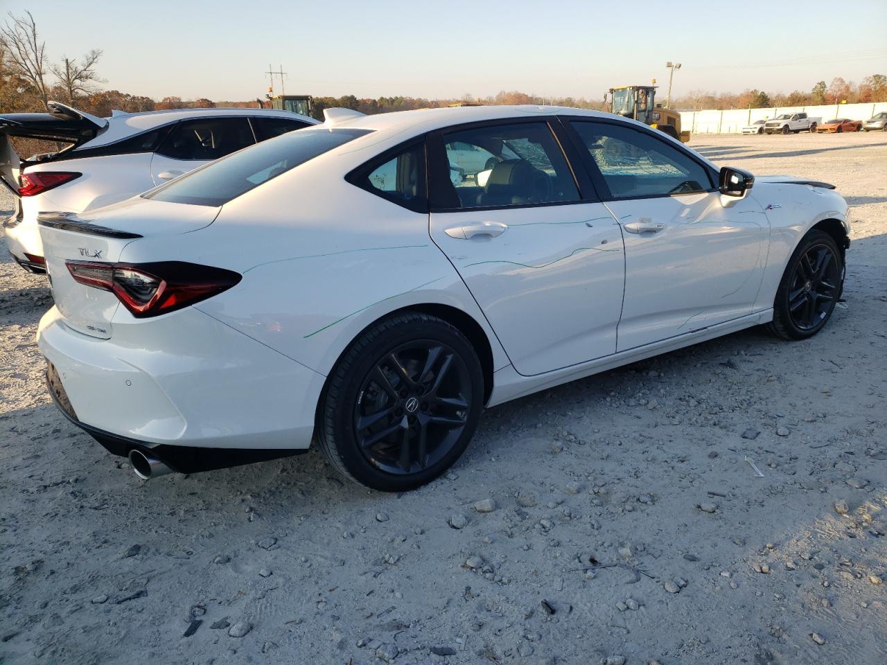2025 Acura TLX VIN 19UUB6F54SA000910 Copart auction photo, front end / minor dent/scratches damage thumbnail 3