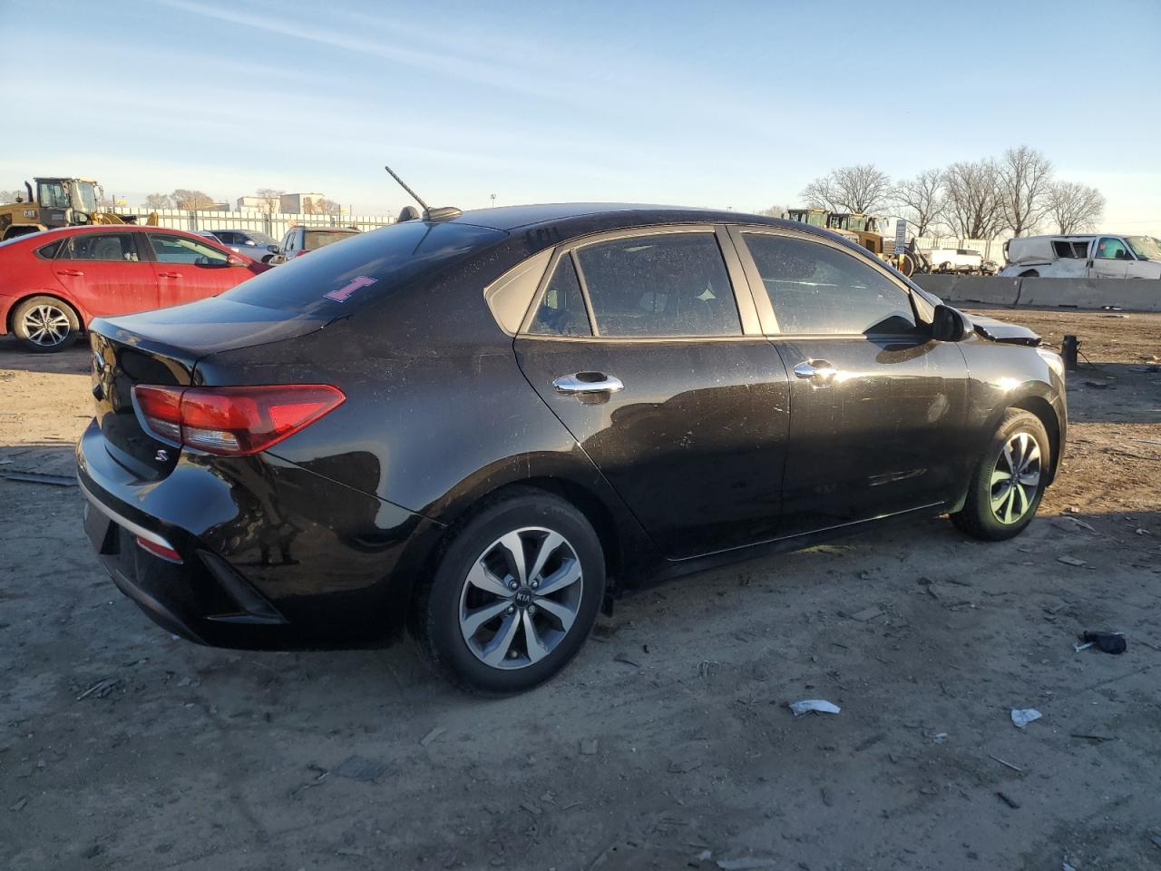 2021 KIA Rio VIN 3KPA24AD5ME380781 Copart auction photo, front end damage thumbnail 3