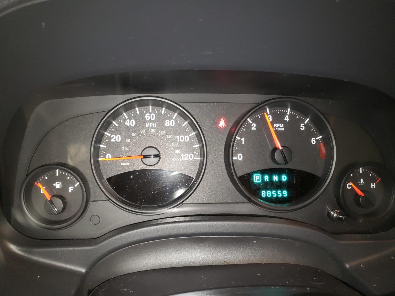 2012 Jeep Compass VIN 1C4NJDBB6CD624293 Copart auction photo, front end / all over damage thumbnail 9