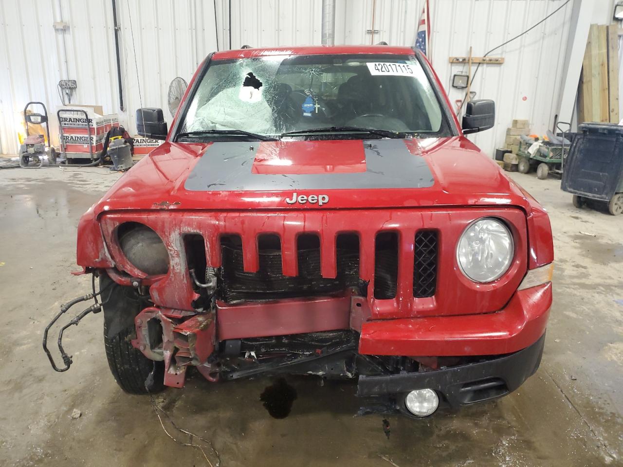 2016 Jeep Liberty (Patriot) VIN 1C4NJPBA0GD787388 Copart auction photo, front end damage thumbnail 5