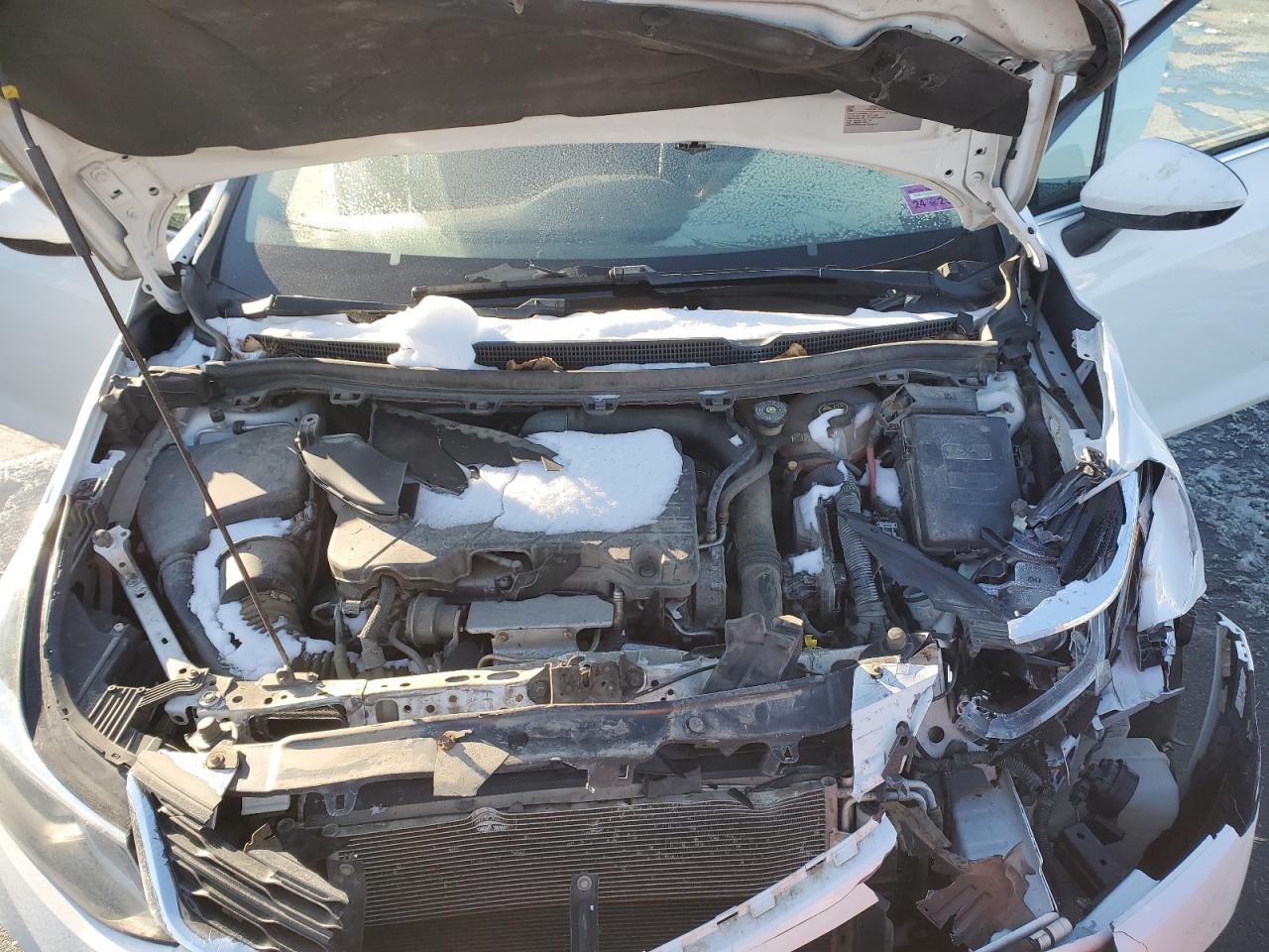 2017 Chevrolet Cruze VIN 1G1BE5SM5H7187125 Copart auction photo, front end damage thumbnail 12