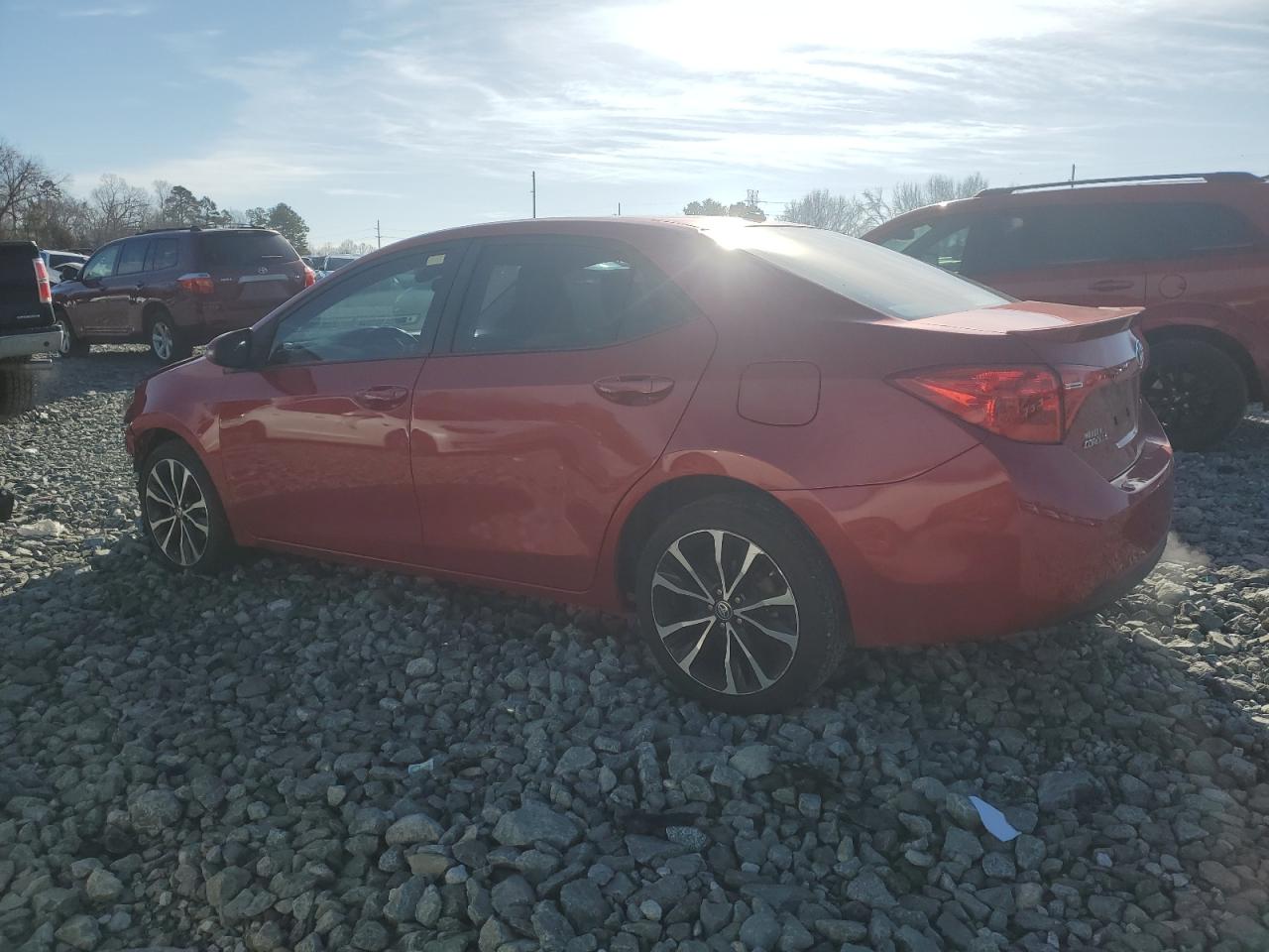 2017 Toyota Corolla VIN 5YFBURHE9HP726345 Copart auction photo, front end damage thumbnail 2