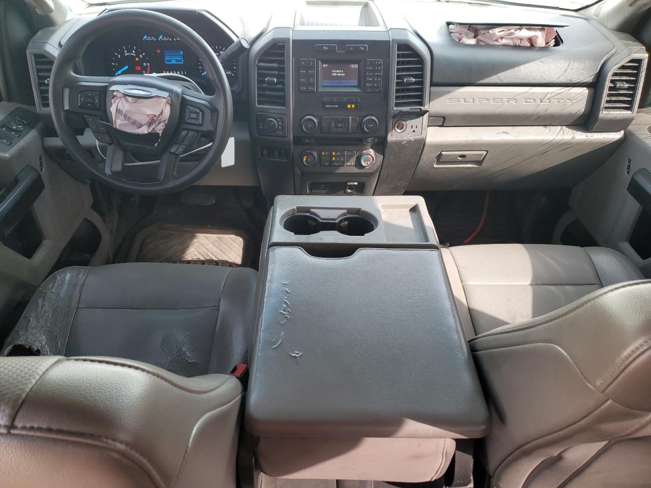 2018 Ford F250 VIN 1FT7W2B66JEB95522 Copart auction photo, all over / undercarriage damage thumbnail 8