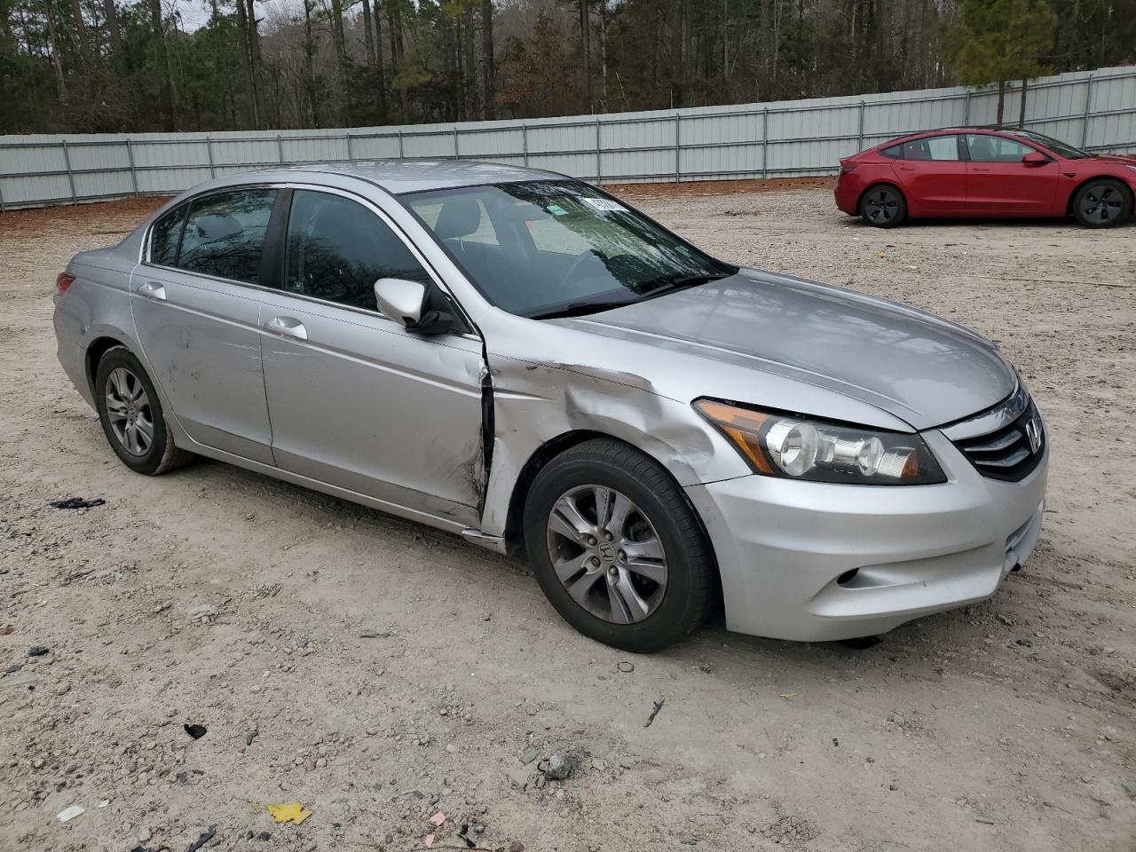 2011 Honda Accord VIN 1HGCP2F49BA142960 Copart auction photo, all over damage thumbnail 4