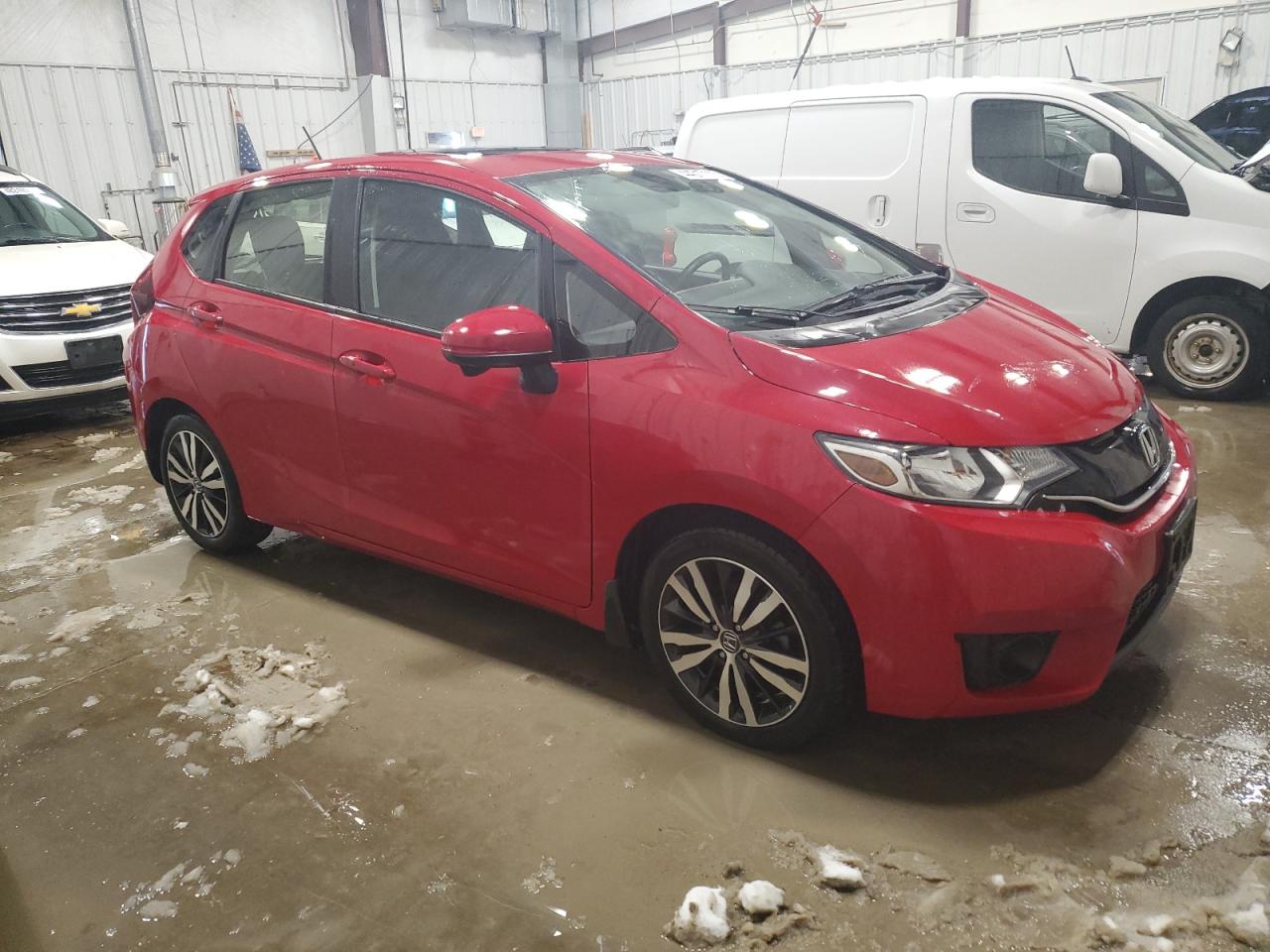 2016 Honda Fit VIN JHMGK5H70GX035998 Copart auction photo, side / rear end damage thumbnail 4