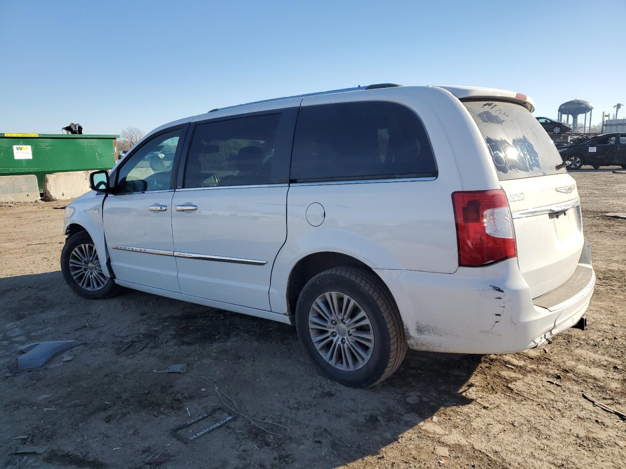 2014 Chrysler Town & Country VIN 2C4RC1CG6ER189358 Copart auction photo, front end damage thumbnail 2