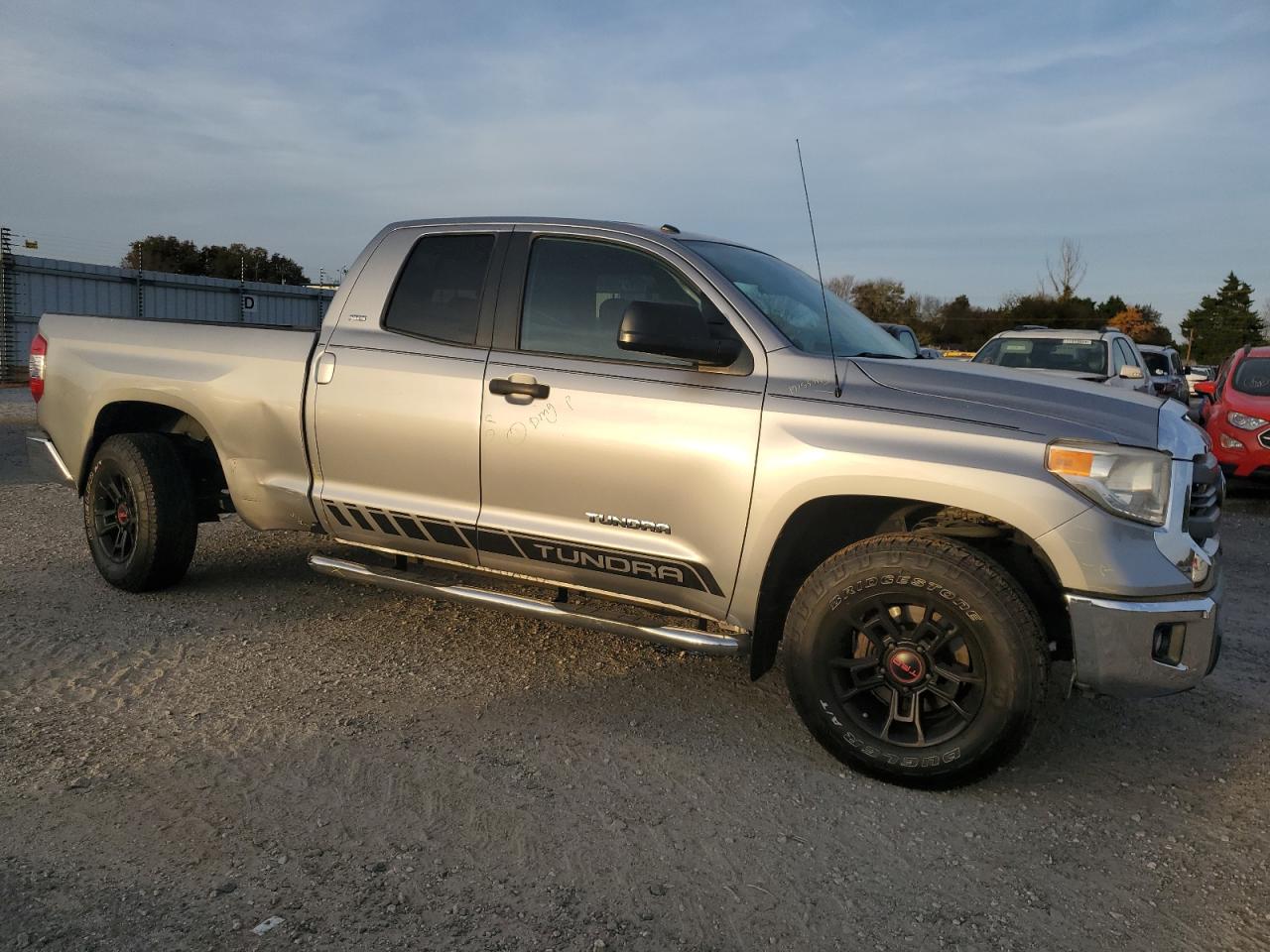 2015 Toyota Tundra VIN 5TFRM5F13FX087983 Copart auction photo, rear end / undercarriage damage thumbnail 4