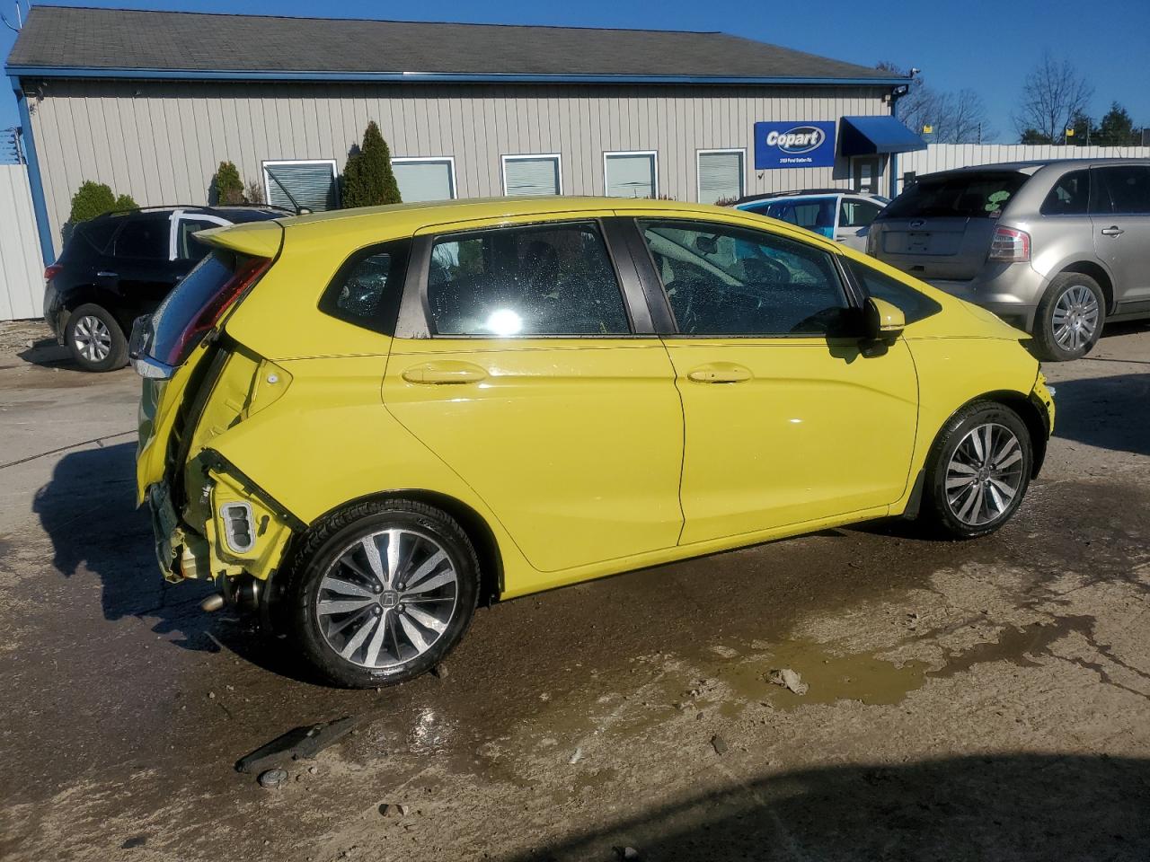 2016 Honda Fit VIN 3HGGK5H87GM702728 Copart auction photo, front end / rear end damage thumbnail 3