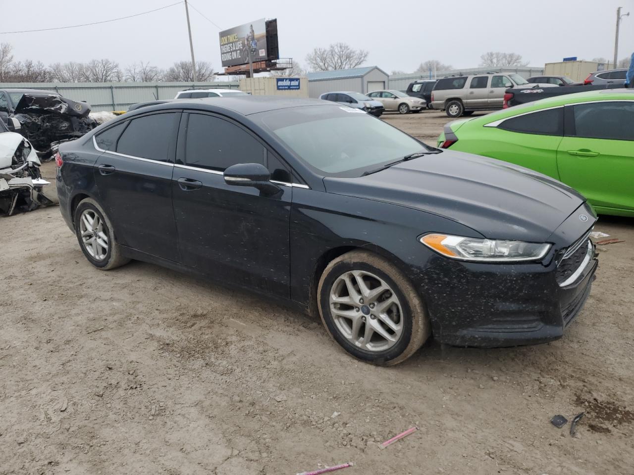 2014 Ford Fusion VIN 3FA6P0H78ER149180 Copart auction photo, front end damage thumbnail 4
