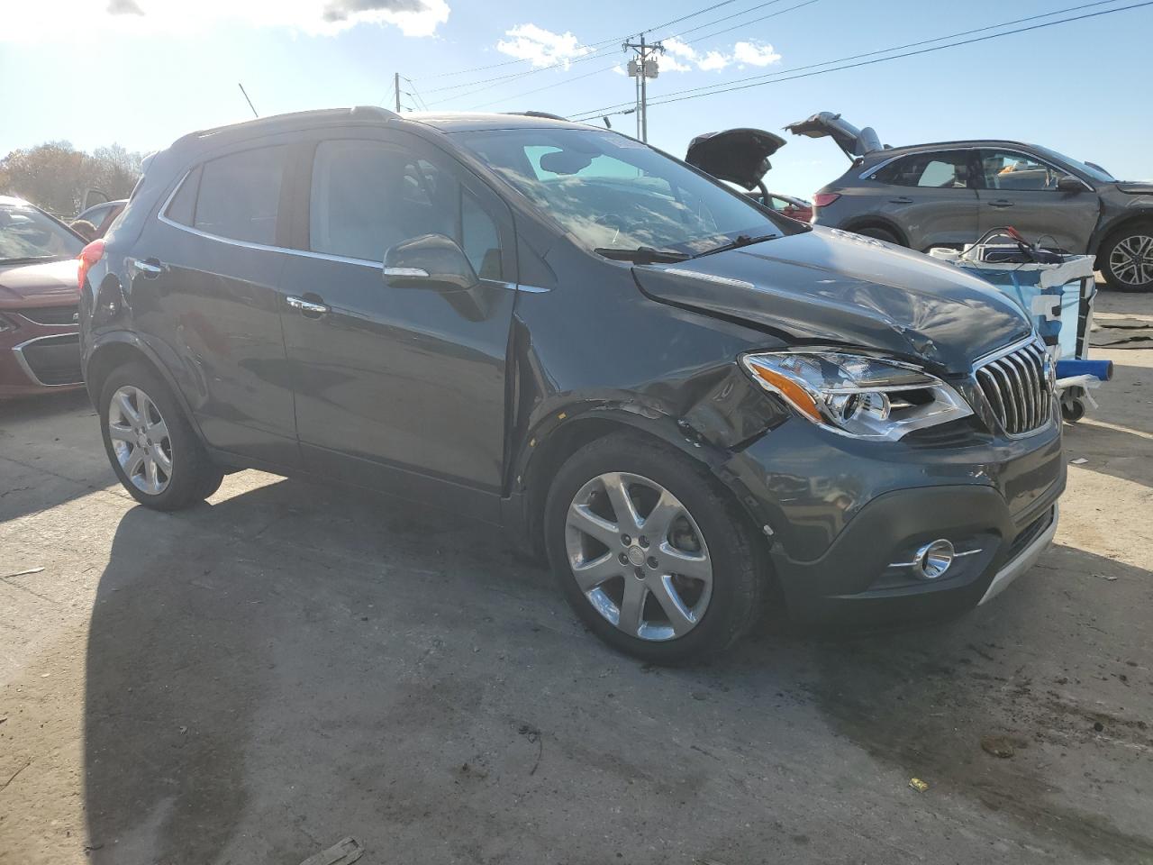 2016 Buick Encore VIN KL4CJCSB8GB734257 Copart auction photo, side damage thumbnail 4
