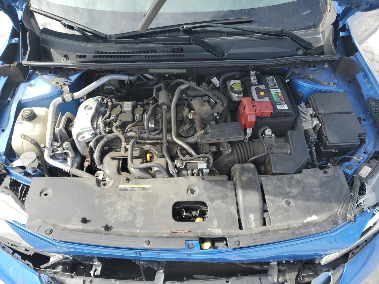 2021 Nissan Sentra VIN 3N1AB8CV5MY314200 Copart auction photo, front end damage thumbnail 12