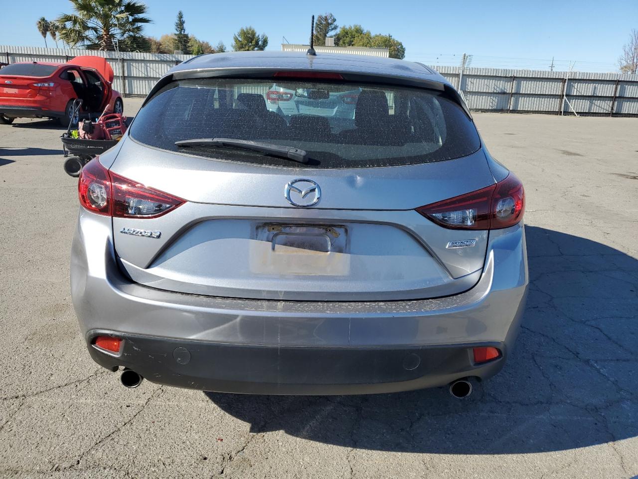 2014 Mazda 3 VIN JM1BM1L71E1161776 Copart auction photo, front end damage thumbnail 6