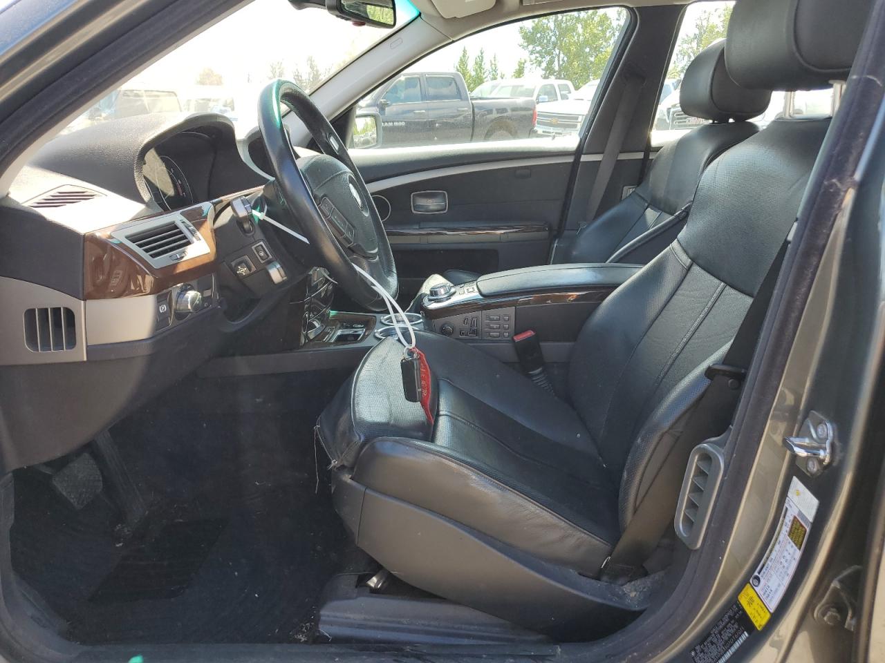 2007 BMW 7er VIN WBAHN83507DT67071 Copart auction photo, minor dent/scratches damage thumbnail 7