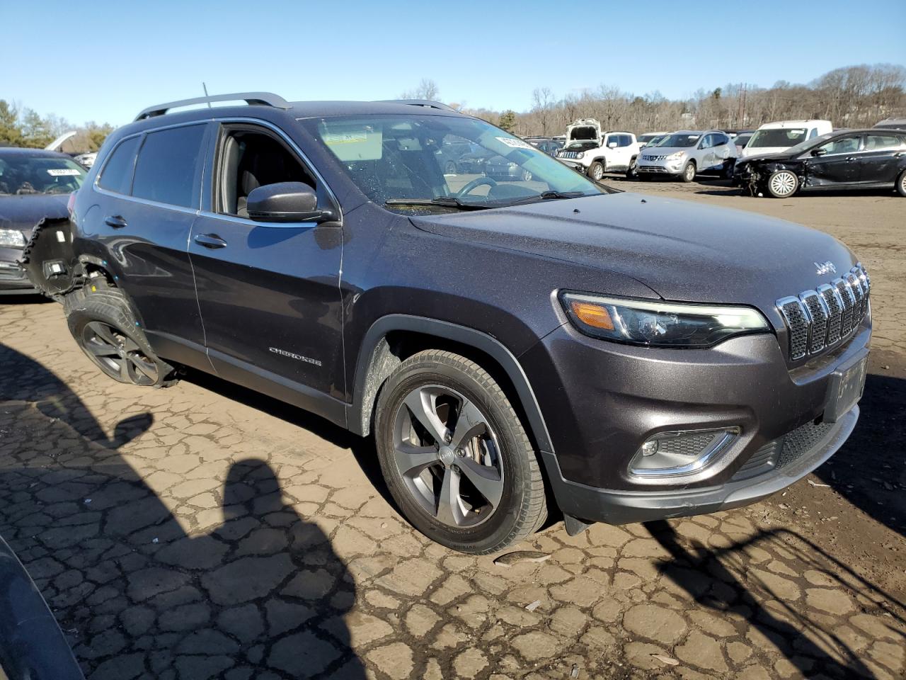 2019 Jeep Grand Cherokee VIN 1C4PJMDXXKD293234 Copart auction photo, rear end damage thumbnail 4