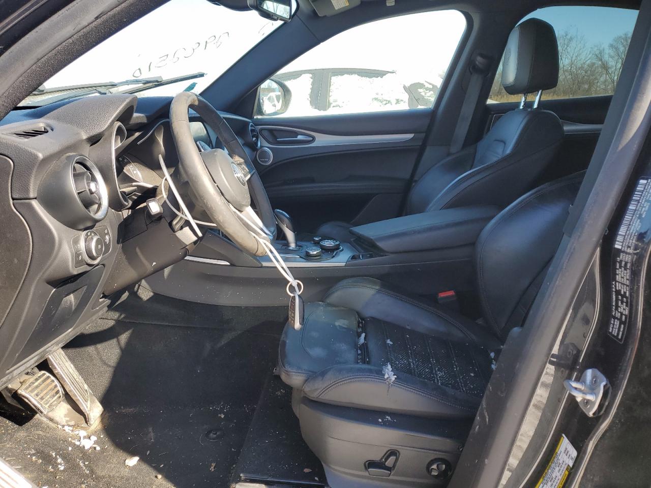 2018 Alfa Romeo Stelvio VIN ZASFAKNN4J7C05084 Copart auction photo, vandalism / all over damage thumbnail 7