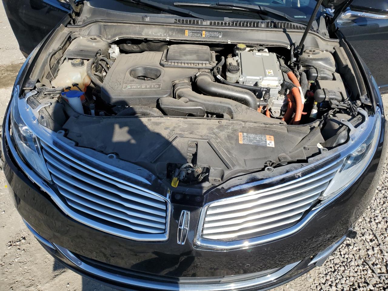 2015 Lincoln MKZ VIN 3LN6L2LU1FR622378 Copart auction photo, front end damage thumbnail 12