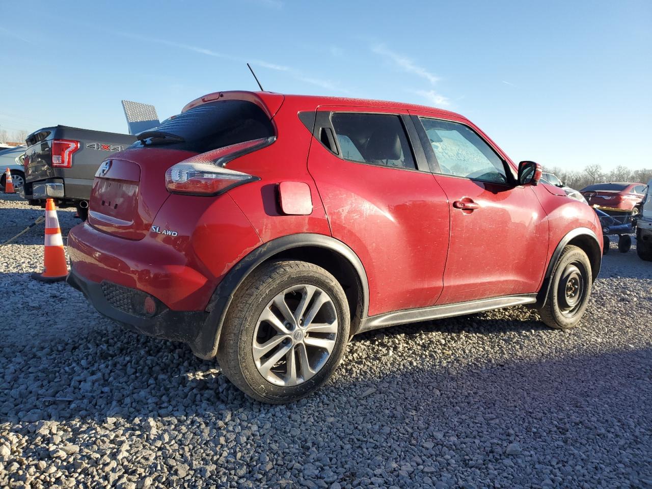 2016 Nissan Juke VIN JN8AF5MV0GT655276 Copart auction photo, front end damage thumbnail 3