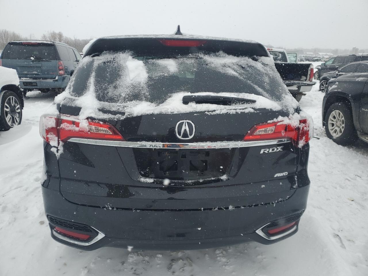 2017 Acura RDX VIN 5J8TB4H56HL016391 Copart auction photo, side damage thumbnail 6